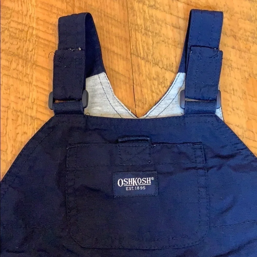 OshKosh B’Gosh blue cold weather overalls 12 mo.